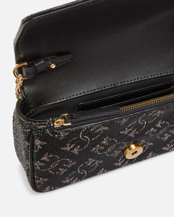 Love Bag adornado con strass y bandolera extraíble - Imagen 4