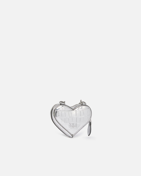 Accesorio monedero corazón en plata - Imagen 2