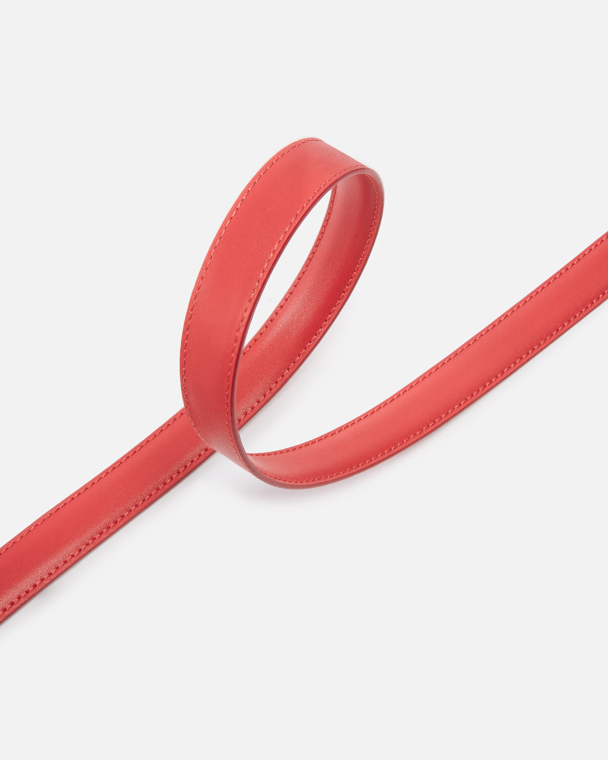 Cinturón fino Love Birds de piel 2cm - Imagen 4