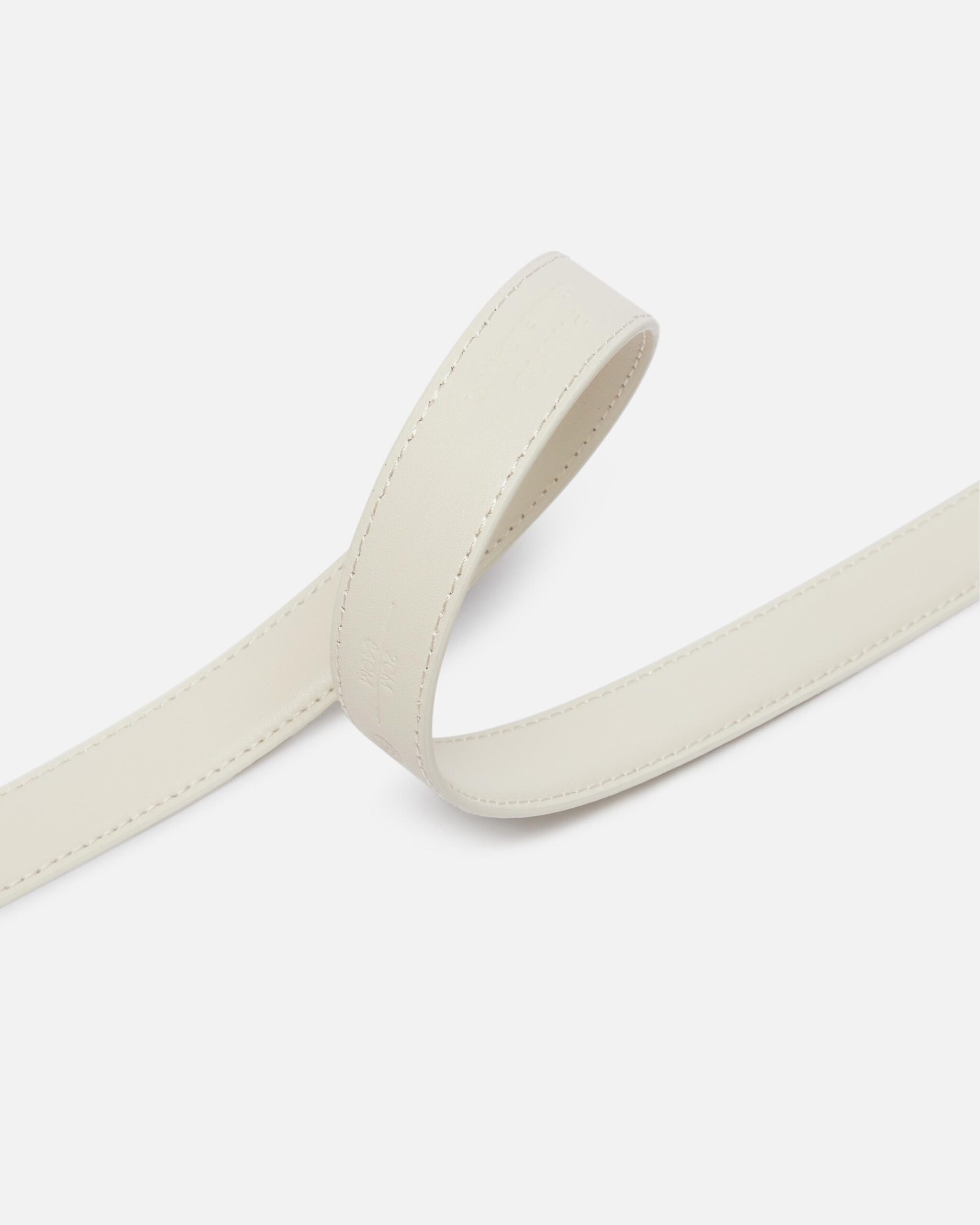 Cinturón fino Love Birds de piel color block 2cm - Imagen 4