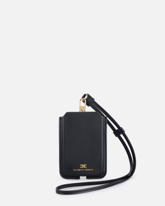 Estuche móvil mediano con logotipo