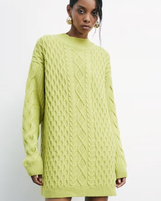 Suéter tejido oversize