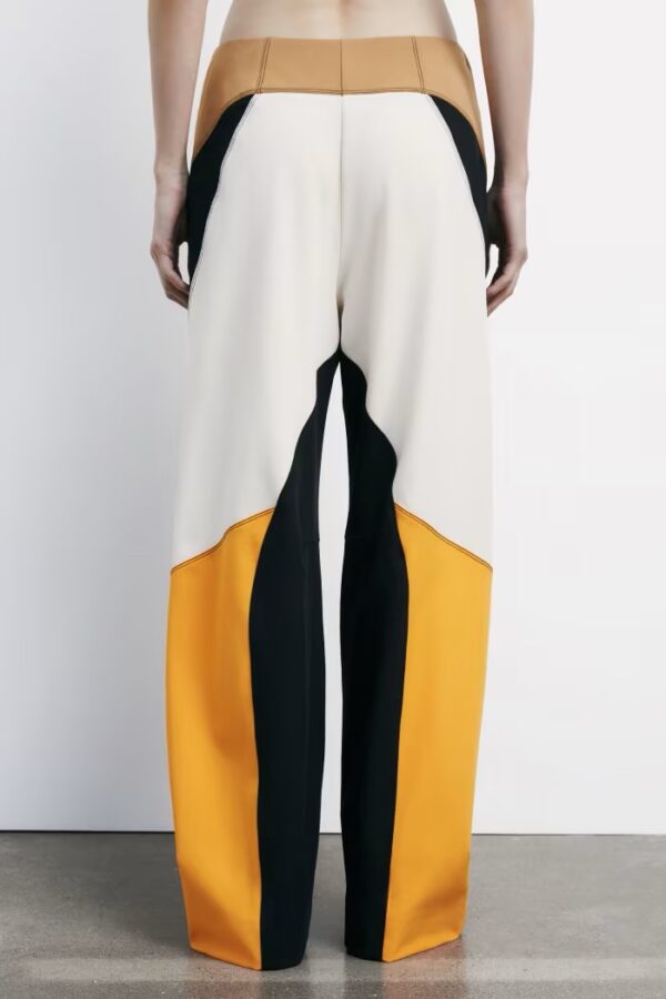 Pantalón estilo carreras color block - Imagen 4