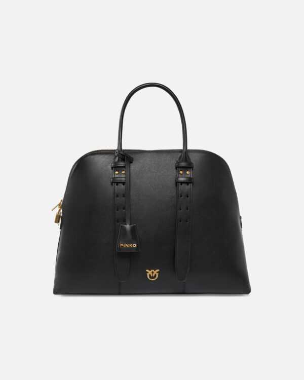 Bolso bowling de mano Escape Bag maxi de piel