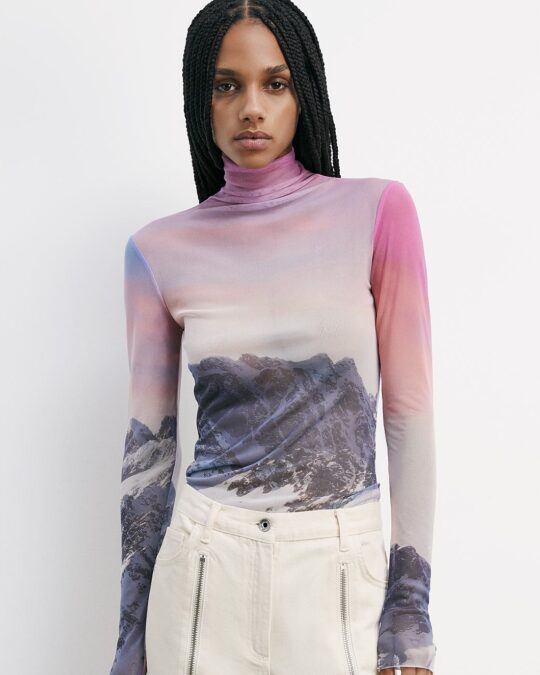 Top de cuello alto de Chimeric Mountains