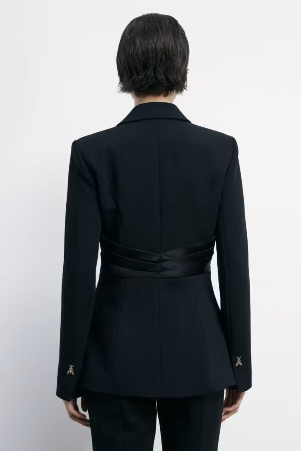 Blazer con drapeado - Imagen 3