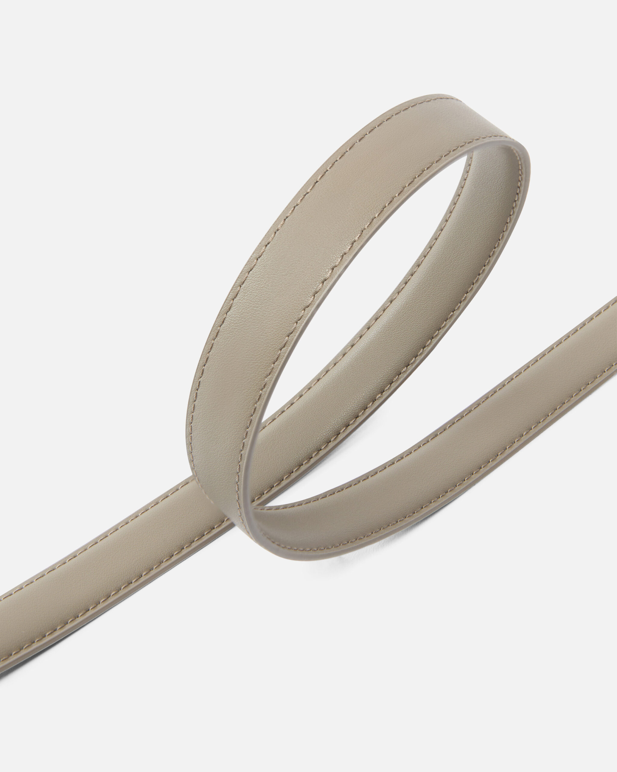 Cinturón fino Love Birds de piel 2cm - Imagen 4