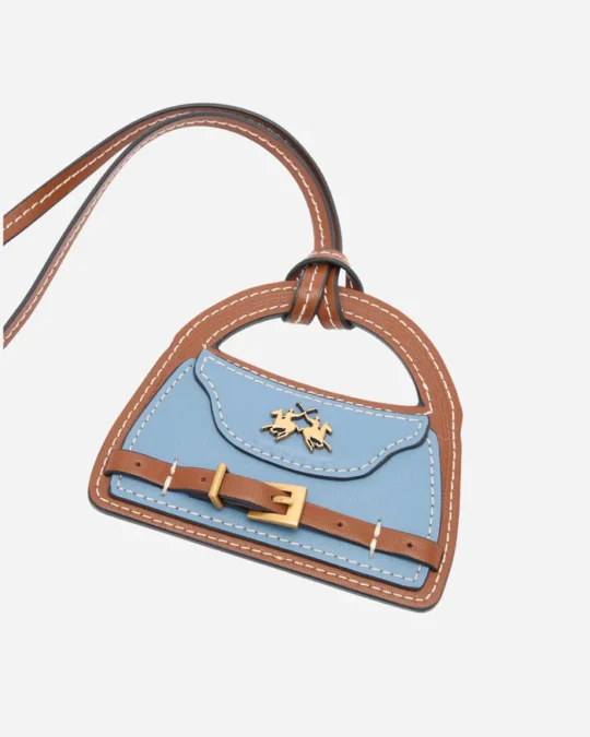 Colgante para bolso en piel