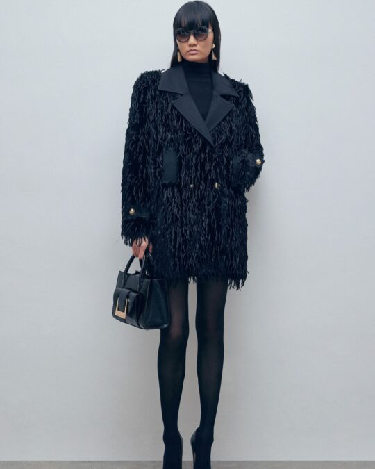 Abrigo con pelo