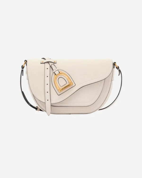 Bolso bandolera en nobuk con hebilla