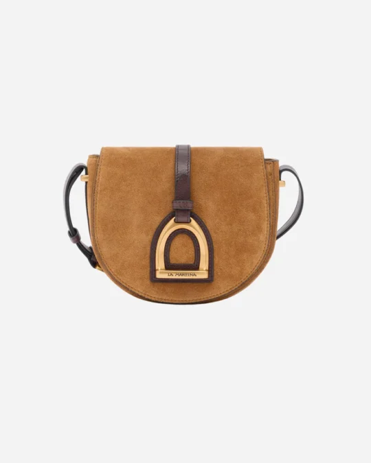 Bolso bandolera de ante para mujer