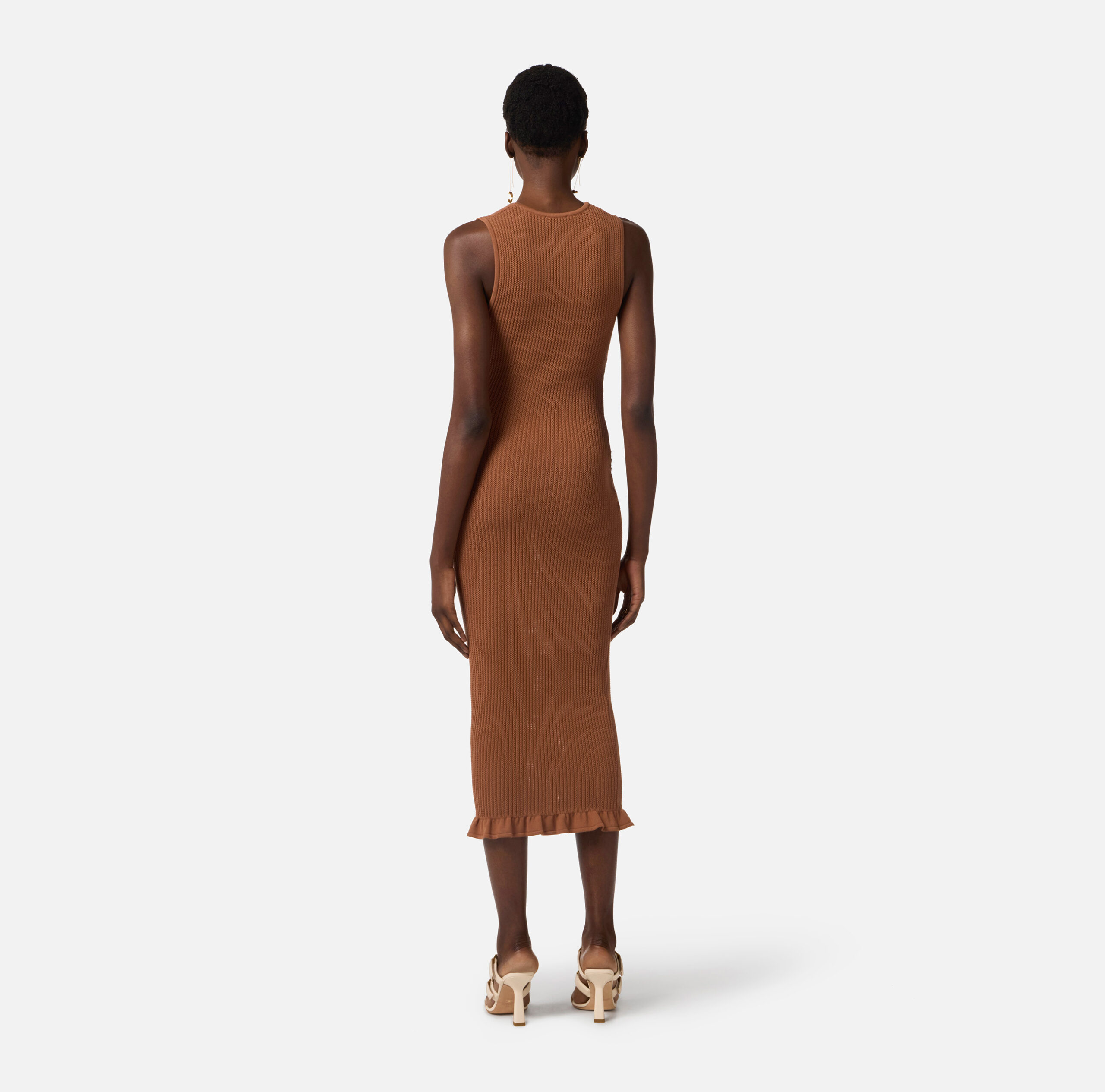 Vestido de punto con logotipo estampado - Imagen 5