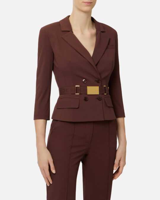 Chaqueta de tela técnica bielástica