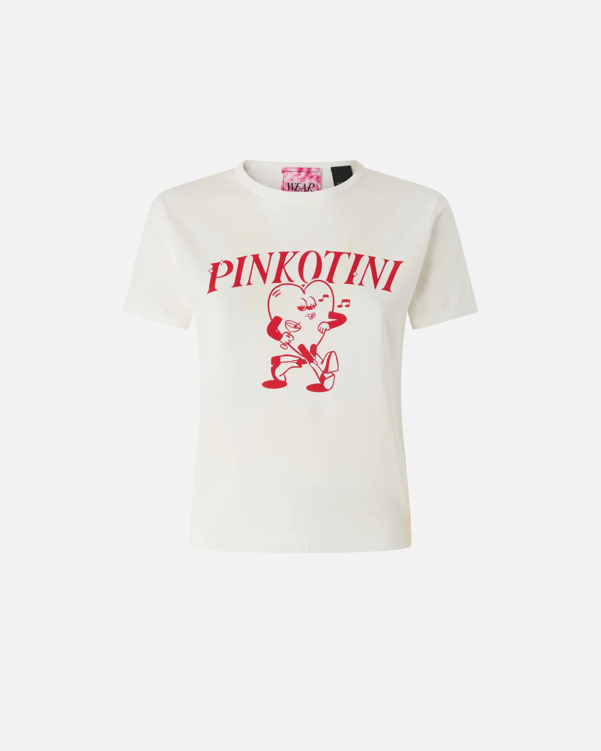 Camiseta con estampado de corazón y Pinkotini - Preventa