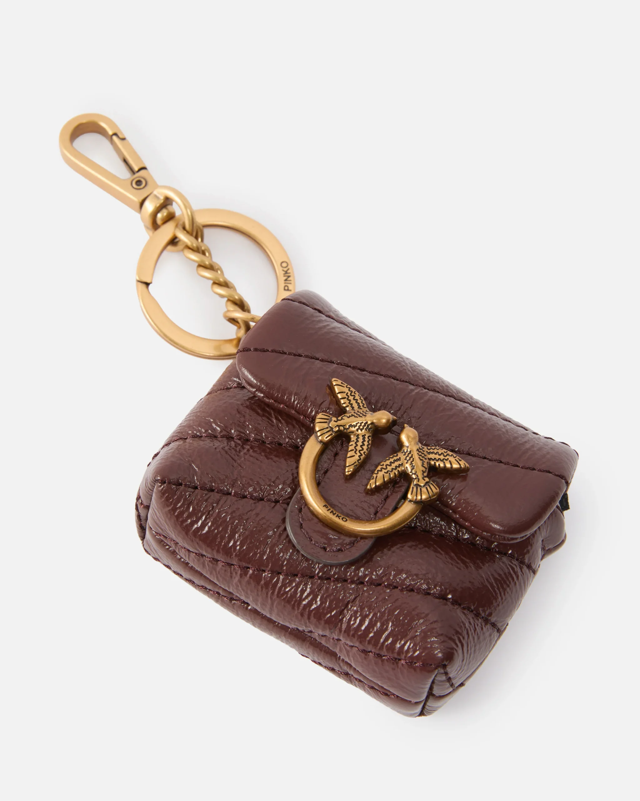 Funda para AirPods Love Bag Puff de piel brillante - Preventa