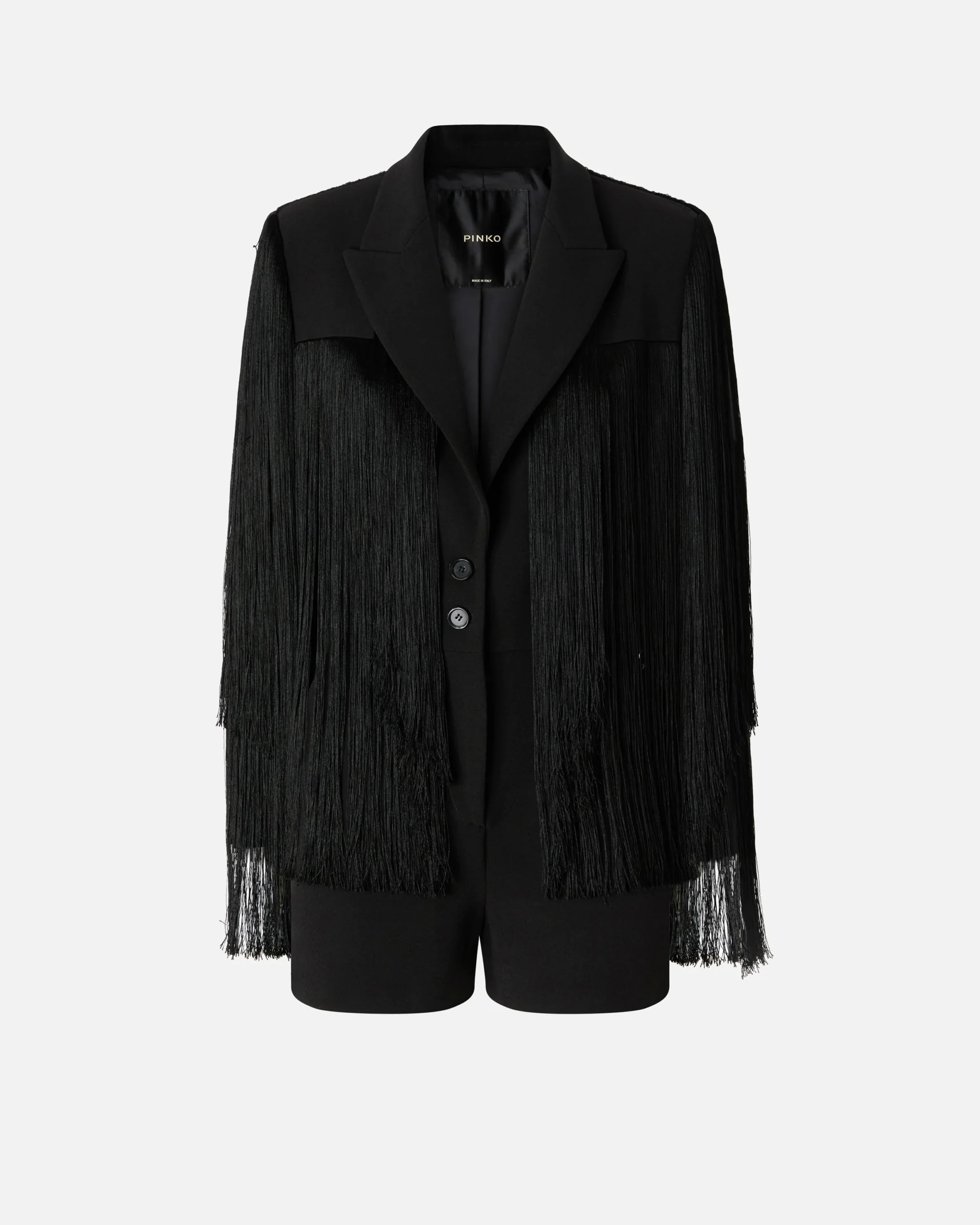 Mono corto con flecos integrales - Preventa