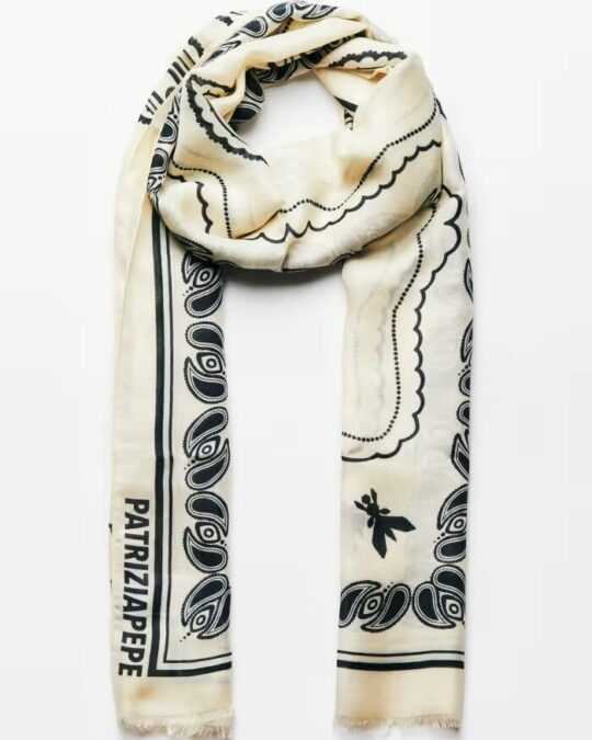 Bufanda con estampado gráfico - Preventa