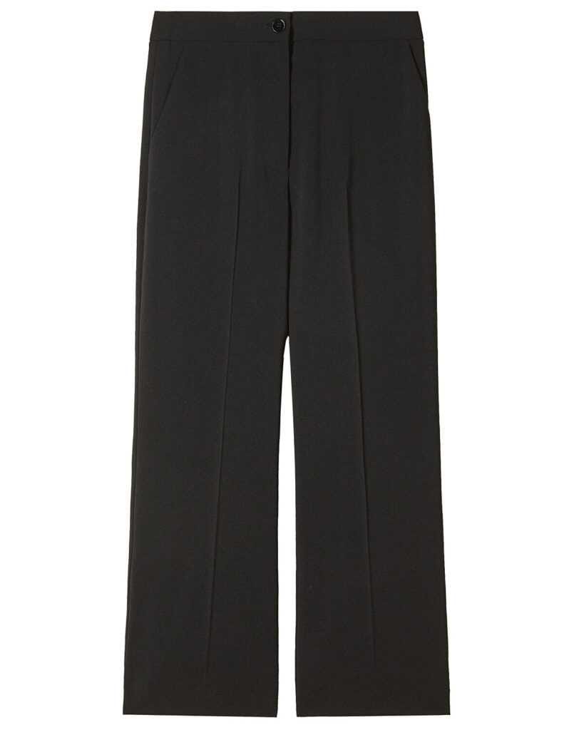 Pantalones holgados en crepé