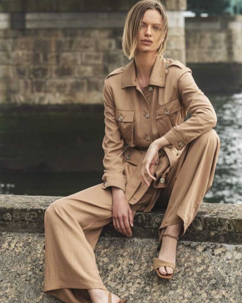 Chaqueta tipo sahariana