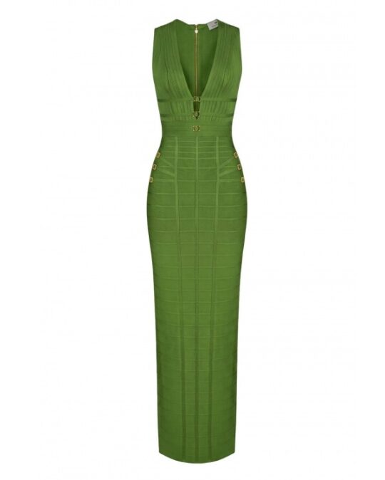 Vestido Red Carpet de punto tridimensional