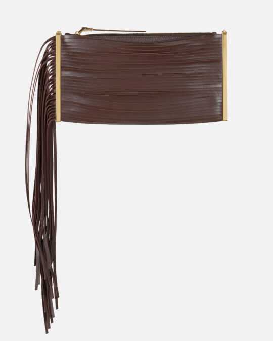 Bandolera de piel de napa