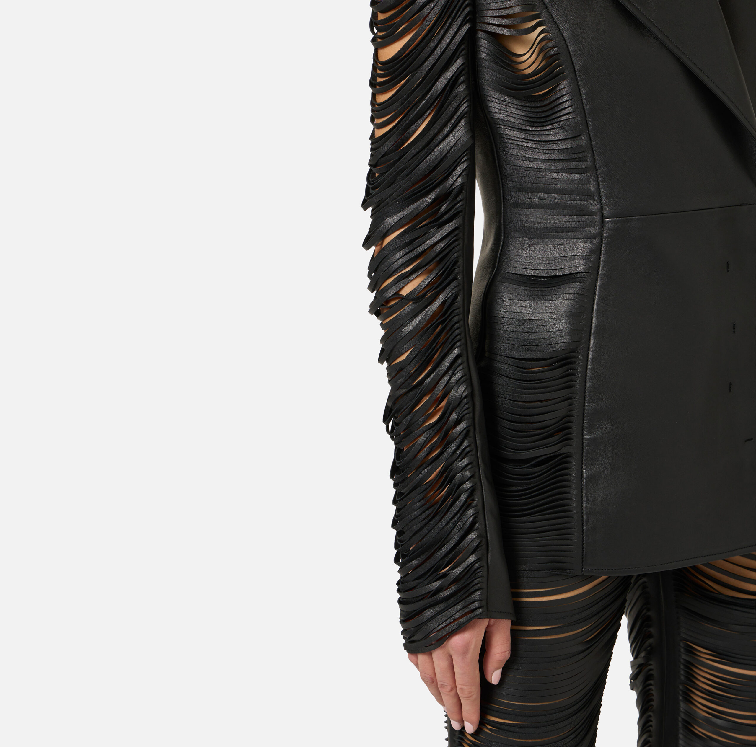 Chaqueta de napa con flecos - Imagen 4