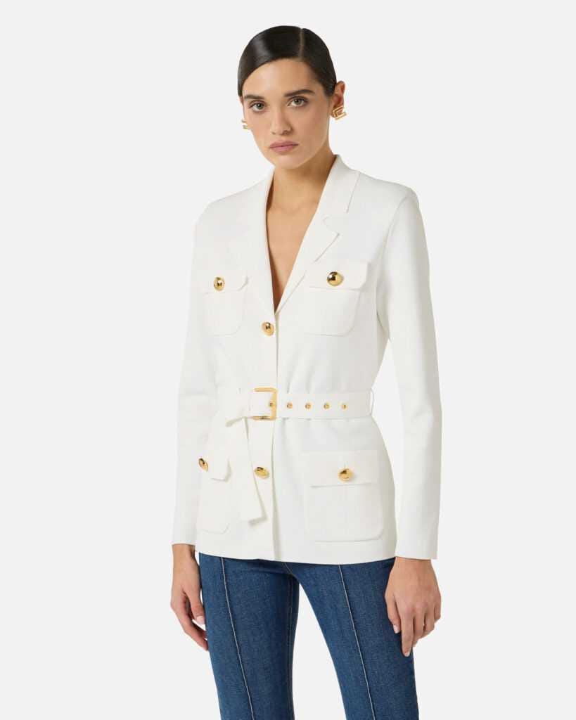 Chaqueta de punto roma