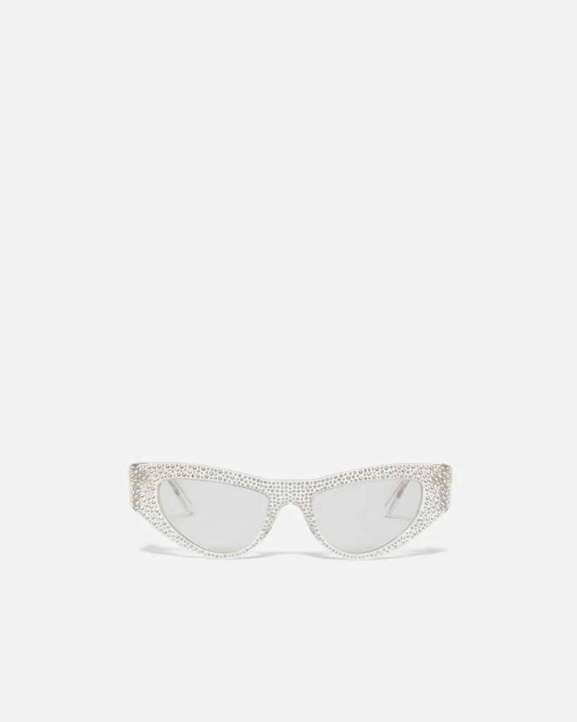 Gafas de sol ojo de gato con pedrería