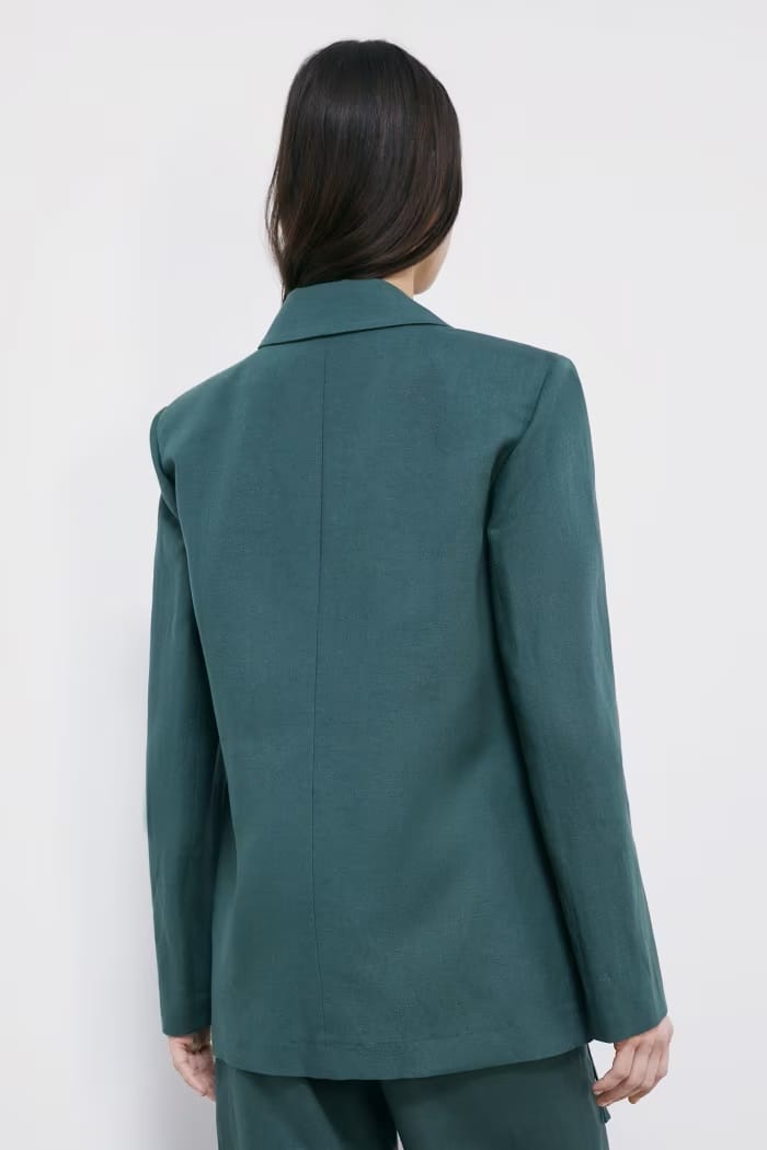 Blazer sastre verde Patrizia Pepe para CLNDSTNO