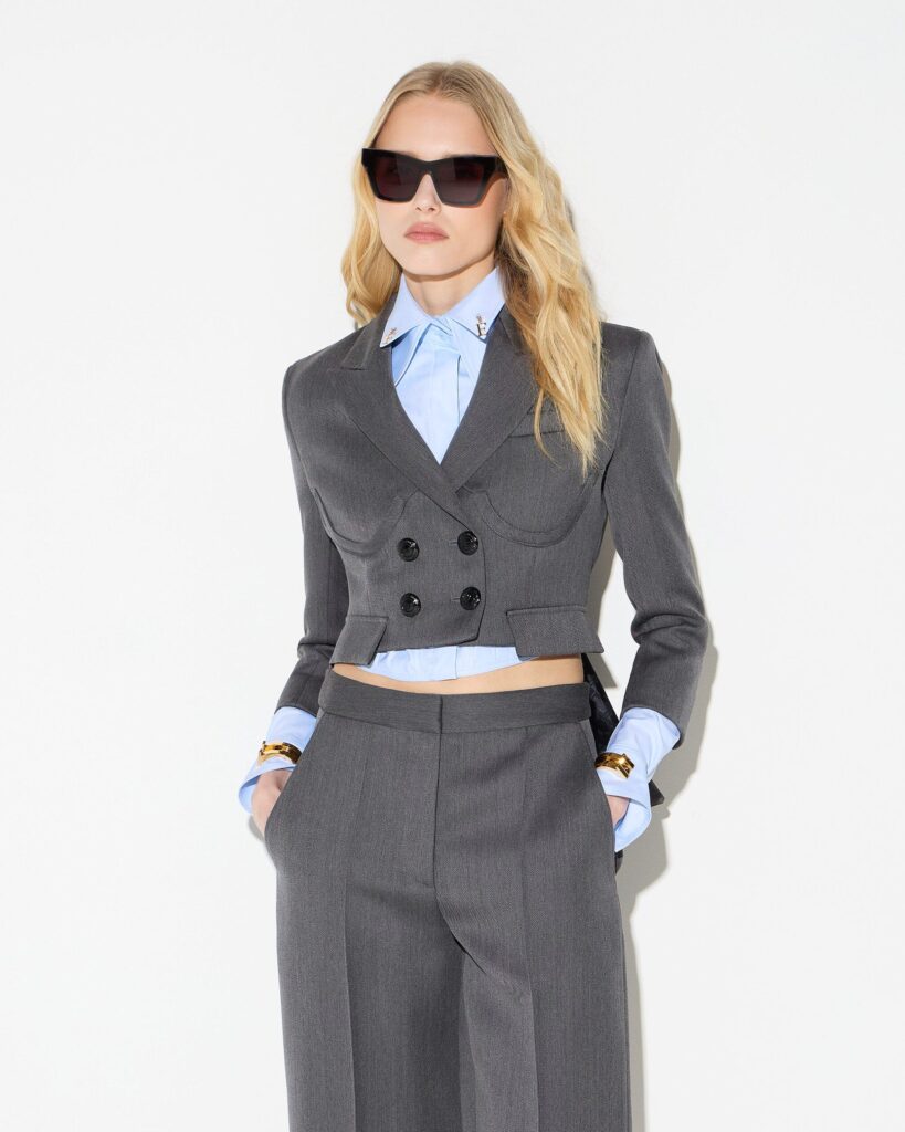 Chaqueta de lana fría de Elisabetta Franchi para CLNDSTNO