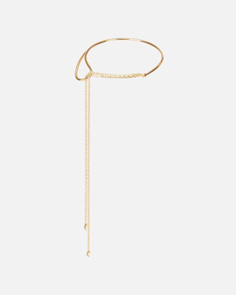 Collar con cadenas de Elisabetta Franchi para CLNDSTNO
