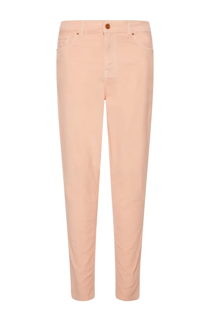 Pantalon pitillo de pana rosa needlecord Fracomina mujer para CLNDSTNO