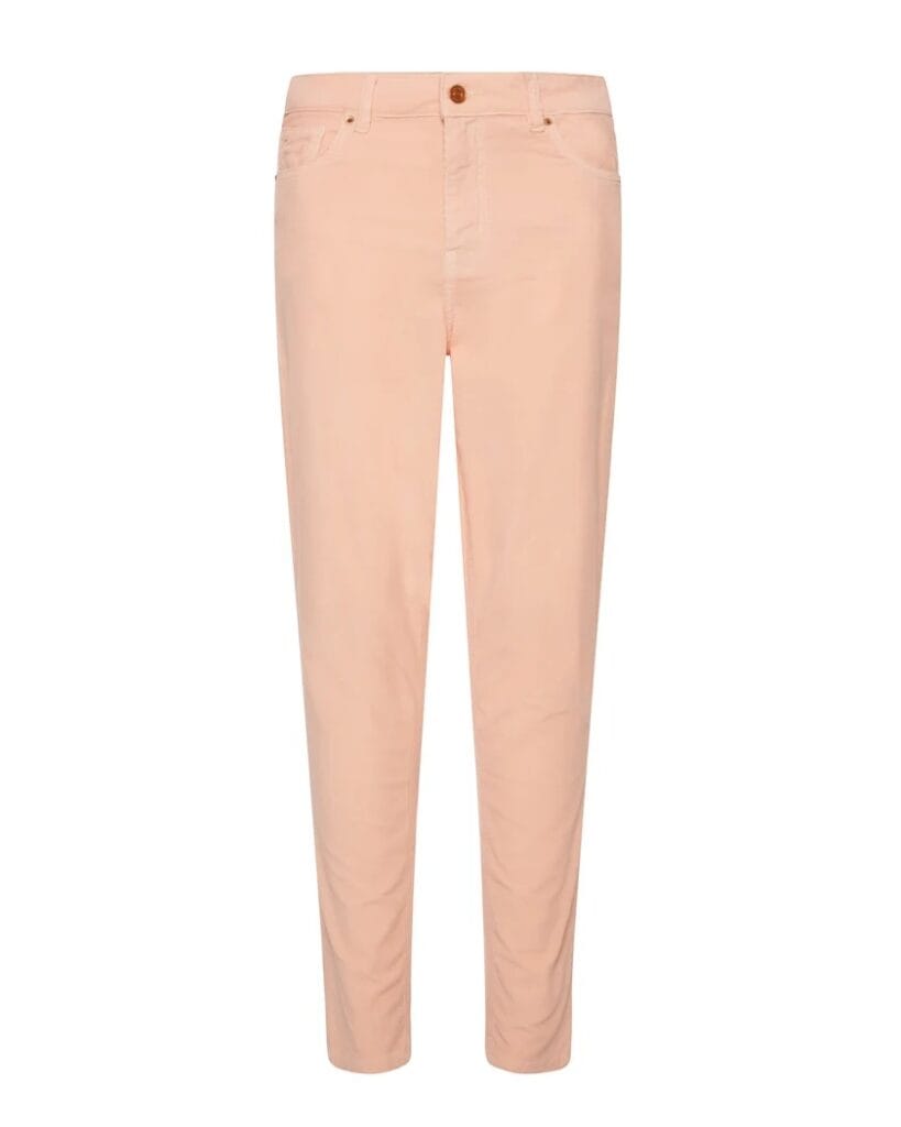 Pantalon pitillo de pana rosa needlecord Fracomina mujer para CLNDSTNO