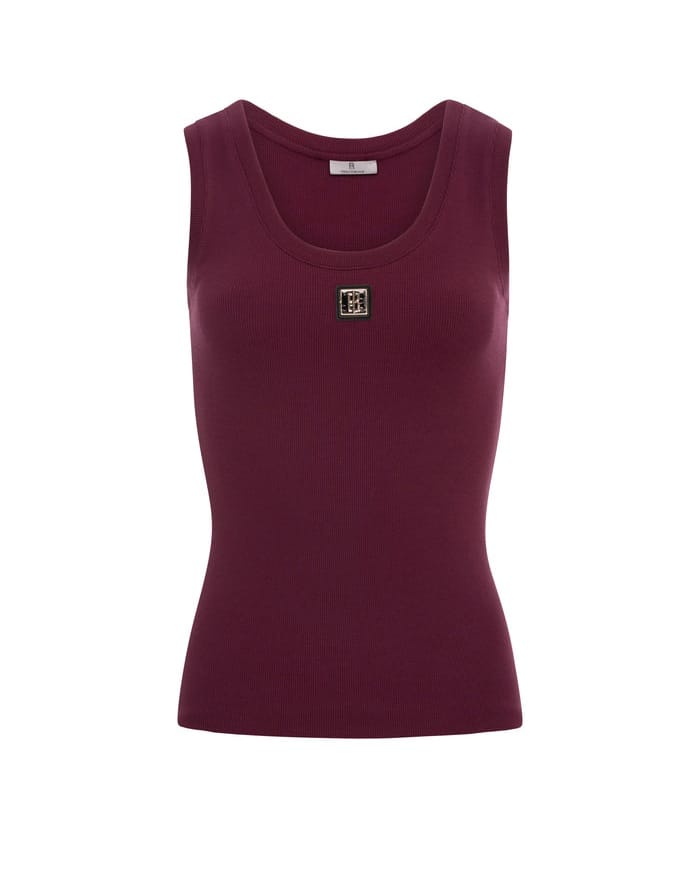 Camiseta de tirantes de algodón de Fracomina