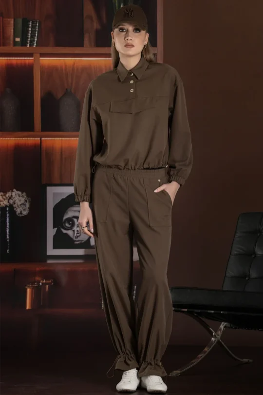 Pantalón técnico marrón de FourSoul